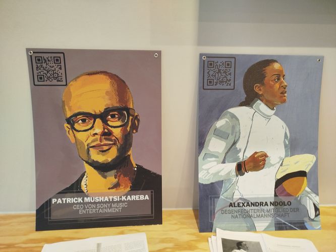 Plakate mit prominenten People of Color