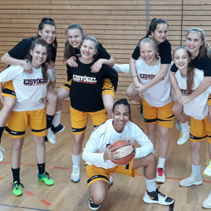Basketballteam der Mädchen