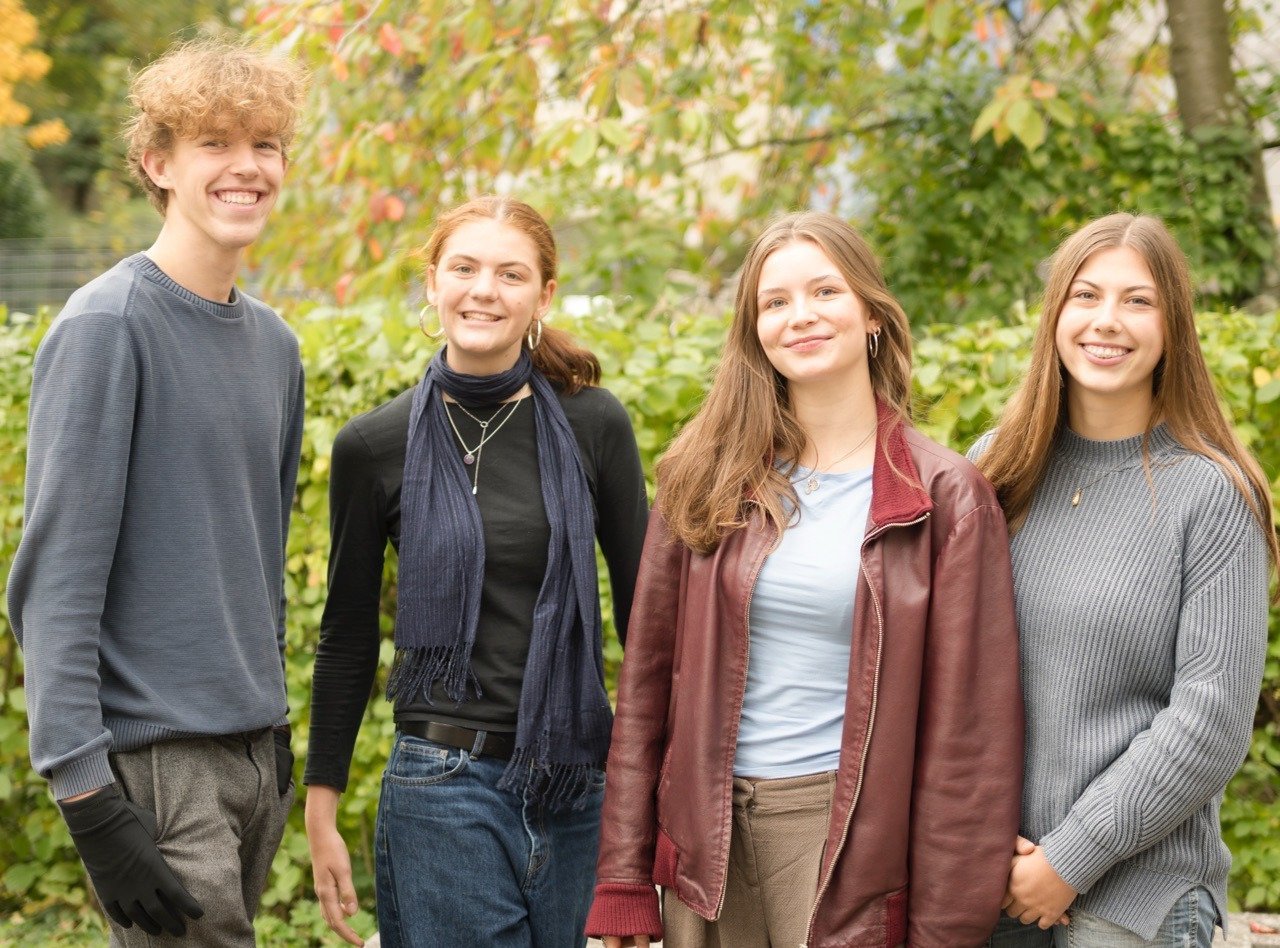 Mitglieder der Schülermitverantwortung am Rotteck-Gymnasium