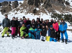 Gruppenbild einer Schulklasse