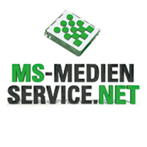 Logo der Firma MS Medienservice in Freiburg