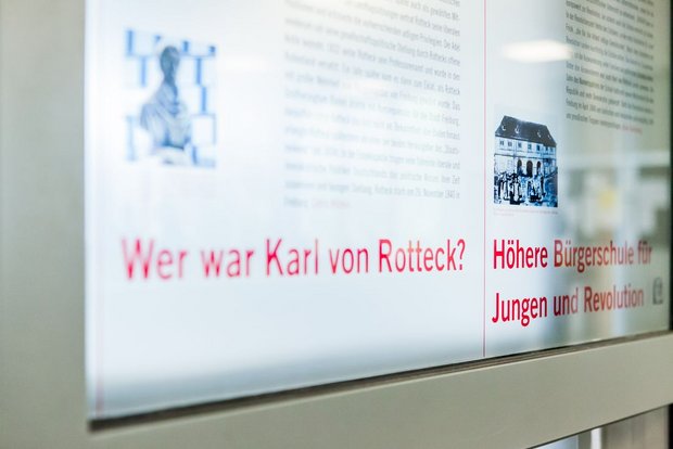 Ausschnitte aus der Dauerausstellung "Zeitfenster" im Rotteck